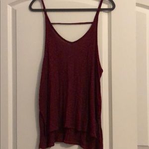 Maroon Express Tank Top